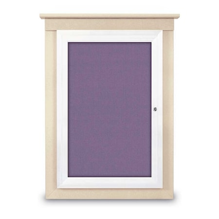 United Visual Products Letterboard, 48x36, Satin/Blue UV9020ACS-SATIN-BARBLU